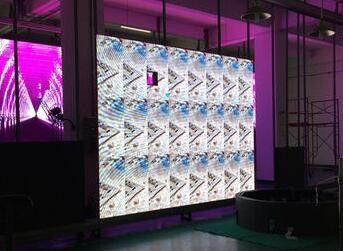 Kulüpleri, Dekorasyon için P20 Açık Şeffaf Video Cam Ekran 1R1G1B LED Ekran